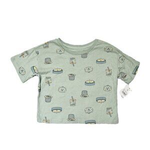 NWT Disney Turning Red Foodie Tee Size 6